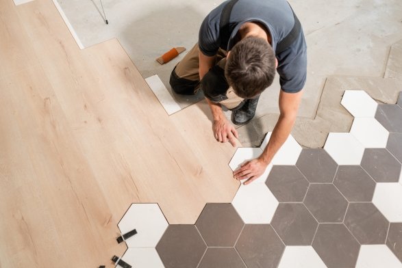 Flooring installation services in Peoria