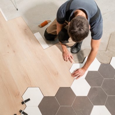 Flooring installation services in Peoria, IL